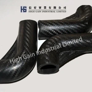 Teas snáithín carbóin ag crapadh feadánra